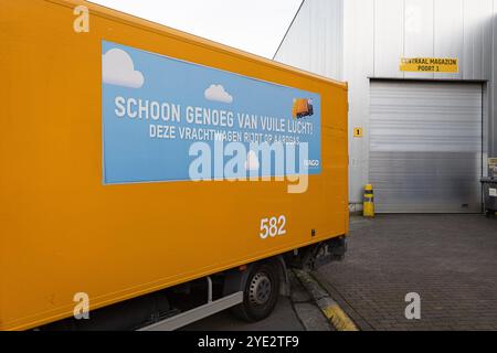 Gent, Belgien. Oktober 2024. Das Bild zeigt das interkommunale Abfallunternehmen Ivago in Gent am Dienstag, den 29. Oktober 2024. BELGA FOTO JAMES ARTHUR GEKIERE Credit: Belga News Agency/Alamy Live News Stockfoto