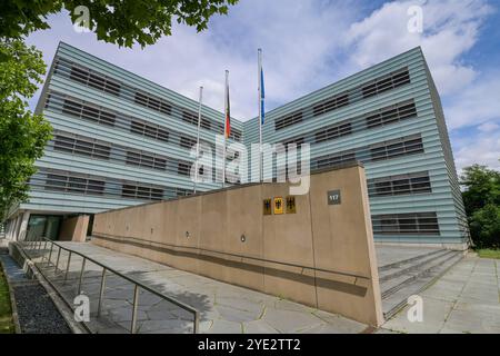 Eisenbahnbundesamt (EBA), Bundesvermögen, Steglitzer Damm, Steglitz-Zehlendorf, Berlin, Deutschland Stockfoto