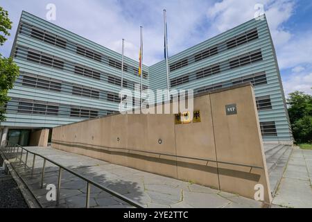 Eisenbahnbundesamt (EBA), Bundesvermögen, Steglitzer Damm, Steglitz-Zehlendorf, Berlin, Deutschland Stockfoto