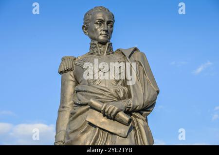 Simon Bolivar Monument, Potsdamer Straße, Tiergarten, Mitte, Berlin, Deutschland Stockfoto