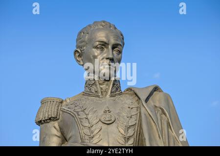 Simon Bolivar Monument, Potsdamer Straße, Tiergarten, Mitte, Berlin, Deutschland Stockfoto