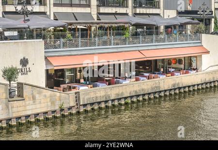 Grill Royal Restaurant, Friedrichstraße, Spree, Mitte, Berlin, Deutschland Stockfoto