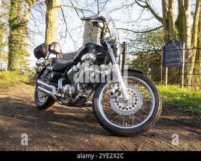 yamaha Virago 535 V-Twin-Motorrad Stockfoto