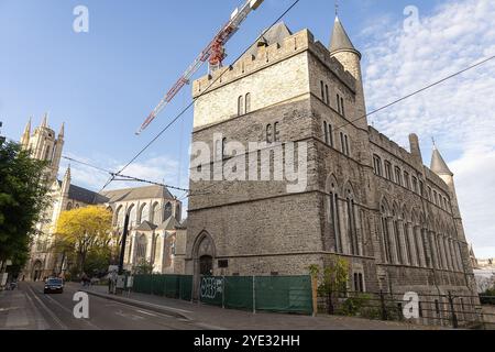 Gent, Belgien. Oktober 2024. Die Abbildung zeigt das Gerard de Duivelsteen-Gebäude in Gent am Dienstag, den 29. Oktober 2024. BELGA FOTO JAMES ARTHUR GEKIERE Credit: Belga News Agency/Alamy Live News Stockfoto