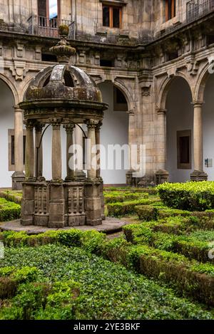 Santiago de Compostela, Spanien - 21. Mai 2024 - Matthäuskloster im berühmten historischen Hostal dos Reis Catolicos in Santiago de Compostela, S. Stockfoto