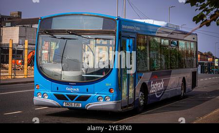 GN06 EUU - Volvo B7RLE Wright Eclipse Gemini - Arriva Kent Thameside - Fastrack [aufbewahrt] Stockfoto