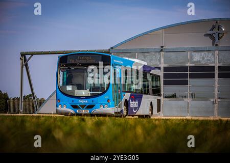 GN06 EUU - Volvo B7RLE Wright Eclipse Gemini - Arriva Kent Thameside - Fastrack [aufbewahrt] Stockfoto