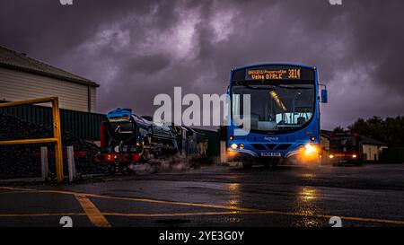 GN06 EUU - Volvo B7RLE Wright Eclipse Gemini - Arriva Kent Thameside - Fastrack [aufbewahrt] Stockfoto