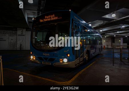 GN06 EUU - Volvo B7RLE Wright Eclipse Gemini - Arriva Kent Thameside - Fastrack [aufbewahrt] Stockfoto