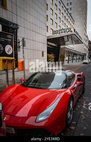 Berlin Charlottenburg-Wilmersdorf Hotel Bristol Berlin, ehemals Kempinski, Fasanenstraße/Kurfürstendamm - 29.10.2024 Berlin *** Berlin Charlottenburg Wilmersdorf Hotel Bristol Berlin, ehemals Kempinski, Fasanenstraße Kurfürstendamm 29 10 2024 Berlin Stockfoto