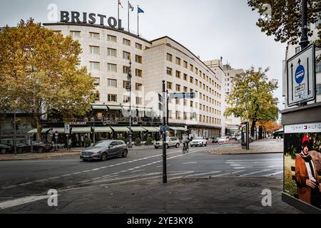 Berlin Charlottenburg-Wilmersdorf Hotel Bristol Berlin, ehemals Kempinski, Fasanenstraße/Kurfürstendamm - 29.10.2024 Berlin *** Berlin Charlottenburg Wilmersdorf Hotel Bristol Berlin, ehemals Kempinski, Fasanenstraße Kurfürstendamm 29 10 2024 Berlin Stockfoto