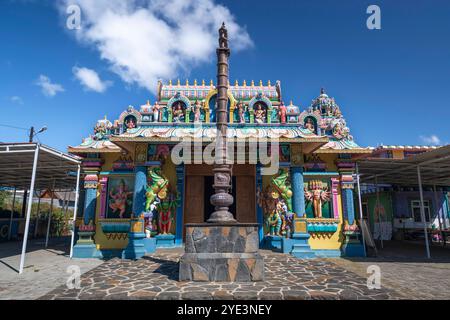 Tempel, Arulmigu Draupathi Amman Tempel Rajapalayam, Nordküste, Indischer Ozean, Insel, Mauritius mcpins *** Tempel, Arulmigu Draupathi Amman Tempel R Stockfoto