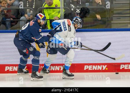 München, Deutschland 27. Oktober 2024: Penny DEL - 2024/2025 - Sp.13 - EHC Red Bull München vs. ERC Ingolstadt im Bild: Stockfoto