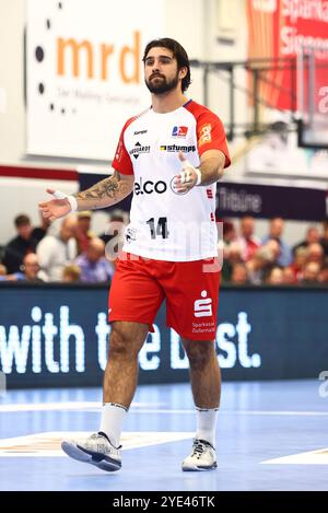 Max Santos (Balingen) TuS Ferndorf vs HBW Balingen-Weilstetten, Handball, 2. Bundesliga, 27.10.2024 Foto: Rene Weiss/Eibner Stockfoto