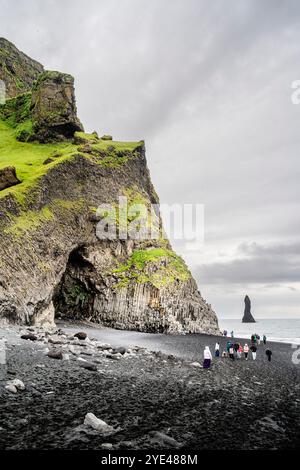 Isländische Landschaft in der Nähe von Vik Stockfoto