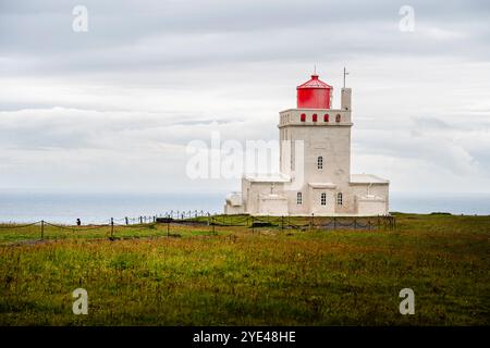 Isländische Landschaft in der Nähe von Vik Stockfoto