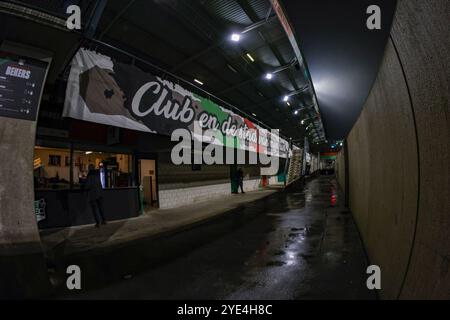 NIJMEGEN, 29-10-2024, Goffert Stadium, Fußball, niederländischer Pokal, Staffel 2024/2025, Innenansicht während des Spiels NEC - PEC Zwolle Credit: Pro Shots/Alamy Live News Stockfoto