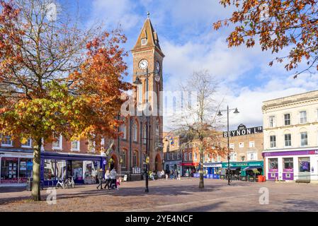 Newbury Town Council Building am Town Hall Market Place Newbury im Stadtzentrum von Newbury Berkshire England Großbritannien GB Europa Stockfoto