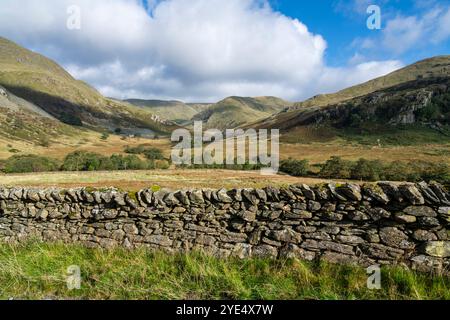 Dramatische Landschaft im Kentmere Valley nördlich von Kendal im Lake District National Park, Cumbria, England. Stockfoto