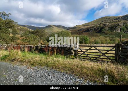 Dramatische Landschaft im Kentmere Valley nördlich von Kendal im Lake District National Park, Cumbria, England. Stockfoto