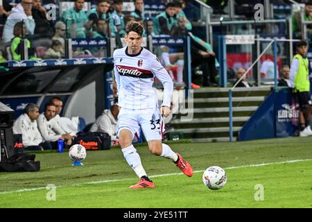 Juan Miranda von Bologna FC während des Spiels Cagliari Calcio vs Bologna FC, italienischer Fußball Serie A in Cagliari, Italien, 29. Oktober 2024 Stockfoto