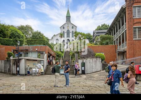 Oura Kirche oder Oura Kathedrale in Nagasaki, Japan am 3. Oktober 2024 Stockfoto