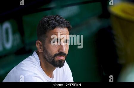 Lissabon, Portugal. 30. Juli 2023. Lissabon, 07/30/2023 - Sporting Clube de Portugal erhielt heute Nachmittag den Villarreal Club de Fútbol im Estádio de Alvalade in Lissabon, in einem Freundschaftsspiel, um die Mannschaft den Mitgliedern vorzustellen, wobei die Trophäe für die 5 Violinen gezählt wird. Rúben Amorim Credit: Atlantico Presse Lda/Alamy Live News Stockfoto