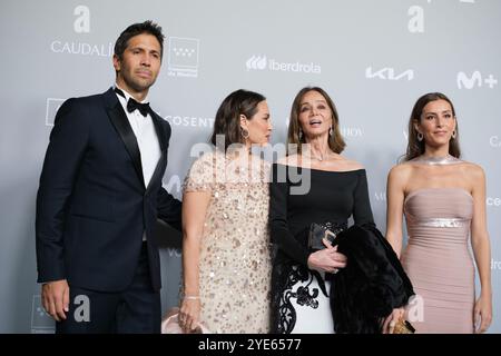 Isabel Preyslerm, Tamara Falco und Ana Boyer nehmen 2024 am 29. Oktober 2024 an der Real Casa de Correos in Madrid Teil. Stockfoto