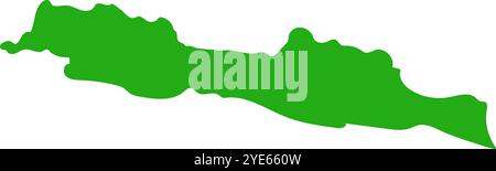 Einfaches Java-Mapping-Symbol. Editierbarer Vektor. Stock Vektor