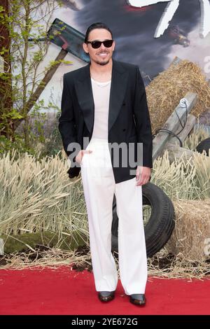 Anthony Ramos bei der europäischen Premiere der Twisters im Cineworld, Leicester Square in London, Großbritannien, am 8. Juli 2024 Stockfoto