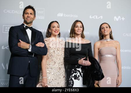 Madrid, Spanien. Oktober 2024. Isabel Preyslerm, Tamara Falco und Ana Boyer nehmen 2024 am 29. Oktober 2024 an der Real Casa de Correos in Madrid Teil. Quelle: SIPA USA/Alamy Live News Stockfoto