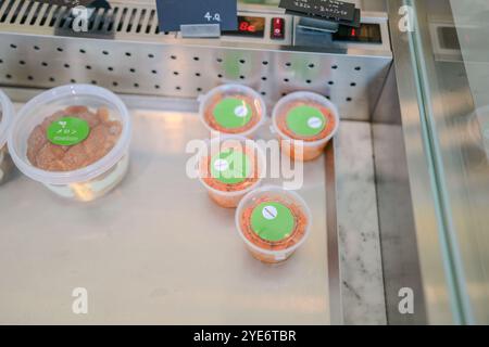 Ein stilvolles Café in Namyangju-si, Gyeonggi-do, Südkorea. Oktober 2024. Stockfoto