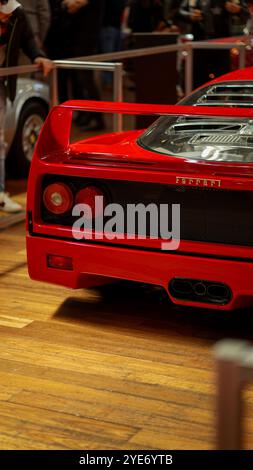 Ferrari f40 Nahaufnahme hinten Stockfoto