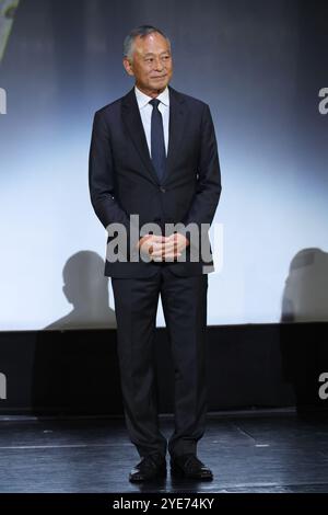 Johnnie to, 28. Oktober 2024 – das 37. Internationale Filmfestival Tokio. Eröffnungszeremonie auf dem Tokyo International Forum in Tokio, Japan am 28. Oktober 2024. (Foto: 2024 TIFF/AFLO) Stockfoto