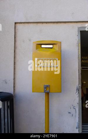 Mailbox Vatikanstadt in Rom, Vatikanstadt Stockfoto