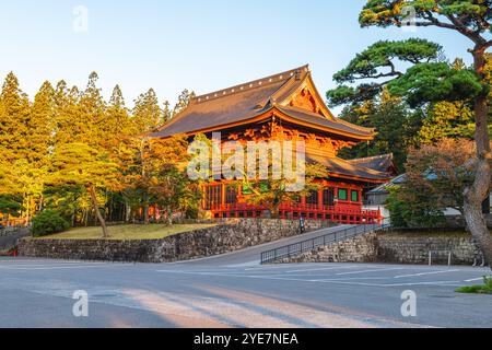 Sanbutsudo Hall of Rinno Ji, ein buddhistischer Tempel der Tendai in Nikko, Präfektur Tochigi, Japan. Stockfoto