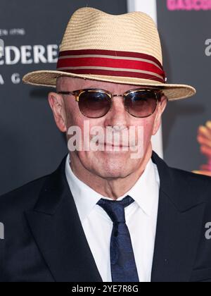 LOS ANGELES, KALIFORNIEN, USA - 29. OKTOBER: Jacques Audiard kommt beim French American Film Festival an – Premiere von Netflix's „Emilia Perez“, die am 29. Oktober 2024 im Directors Guild of America Theater Complex in Los Angeles, Kalifornien, USA stattfand. (Foto: Xavier Collin/Image Press Agency) Stockfoto