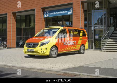 Notfallambulanz, Klinikum Ernst von Bergmann, Charlottenstraße, Potsdam, Brandenburg, Deutschland, Europa Stockfoto