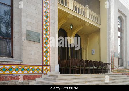 Chisinau, Moldawien. Oktober 2024. Blick auf das Nationalmuseum für Ethnographie und Naturgeschichte im Stadtzentrum Stockfoto