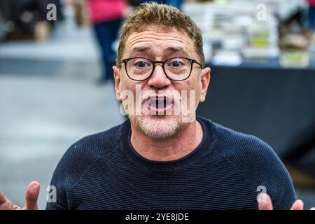Salon Iris Noir de Bruxelles - Salon spécialisé dans le roman noir et le Polar | Iris noir Books fair and Writers in Brussels Pix: Nicolas Lebel Stockfoto