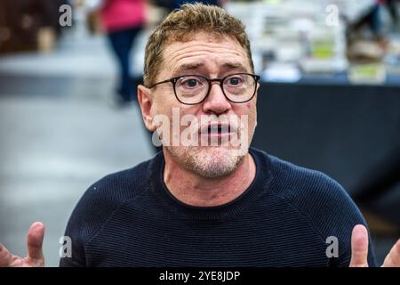 Salon Iris Noir de Bruxelles - Salon spécialisé dans le roman noir et le Polar | Iris noir Books fair and Writers in Brussels Pix: Nicolas Lebel Stockfoto