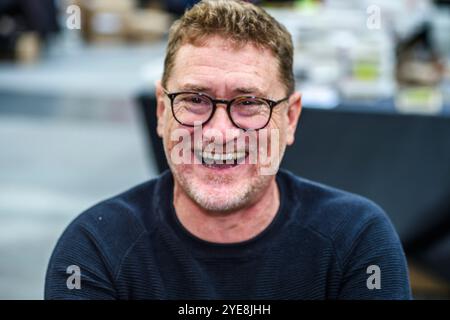Salon Iris Noir de Bruxelles - Salon spécialisé dans le roman noir et le Polar | Iris noir Books fair and Writers in Brussels Pix: Nicolas Lebel Stockfoto