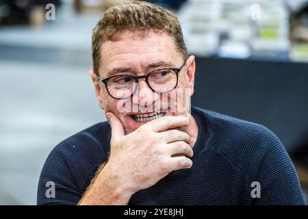 Salon Iris Noir de Bruxelles - Salon spécialisé dans le roman noir et le Polar | Iris noir Books fair and Writers in Brussels Pix: Nicolas Lebel Stockfoto