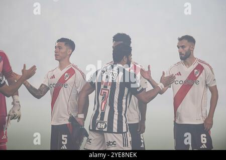 Buenos Aires, Argentinien. Oktober 2024. Finale der Copa Libertadores 2024 im Estadio Mas Monumental in Buenos Aires, Argentinien. Quelle: Gabriel Sotelo/FotoArena/Alamy Live News Stockfoto