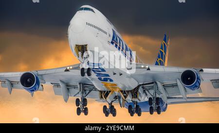 (N480MC) ATLAS AIR BOEING 747-400 Stockfoto