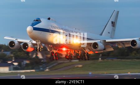 Reg.: 73-1676. US-Luftwaffe (USAF). Boeing E-4B. Stockfoto