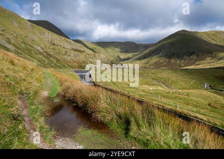 Dramatische Landschaft im Kentmere Valley nördlich von Kendal im Lake District National Park, Cumbria, England. Stockfoto