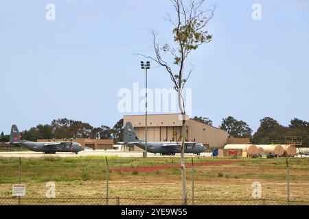 Lockheed C-130J Super Hercules Aircraft 146th Airlift Wing California Air National Guard Channel Islands Air National Guard Station Kalifornien USA Stockfoto