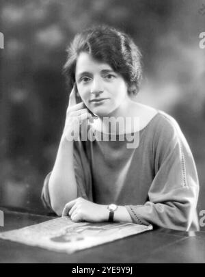 ELLEN WILKINSON (1891–1947) englischer Labour-Politiker im Jahr 1924 Stockfoto