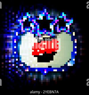 Einfaches „Happy New Year 2025“-Posterdesign. Poster zur Feier des Neujahrs 2025. Anderes und einfaches Design. Vector Premium-Design für Poster, Banner, f Stock Vektor